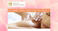 Desktop Screenshot of lotustreemassage.com